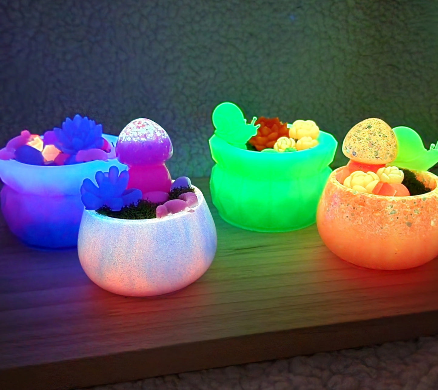 Glow in the Dark Clumsy Gardens