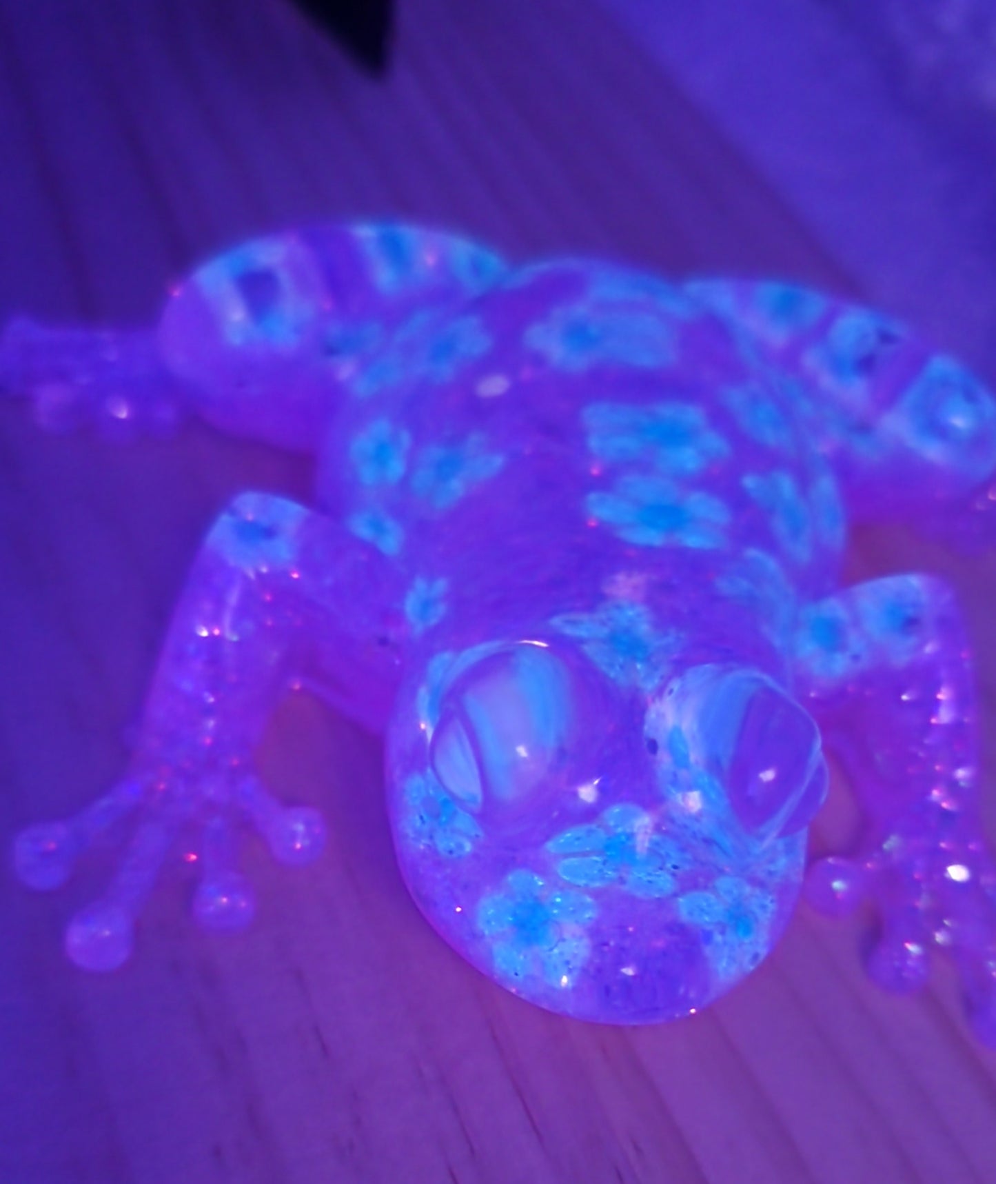 Tyson the Glowing Frog