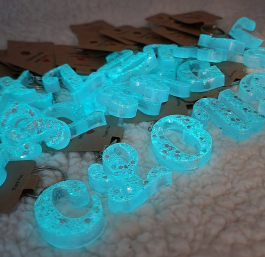Glow keychains