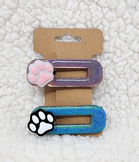 Paw Barrettes