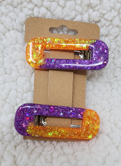 Let's Go Bandits Barrettes