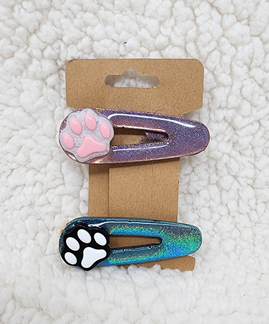 Paw Barrettes