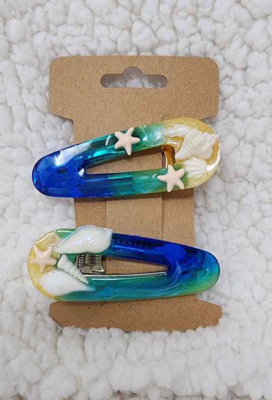 Beach Barrettes