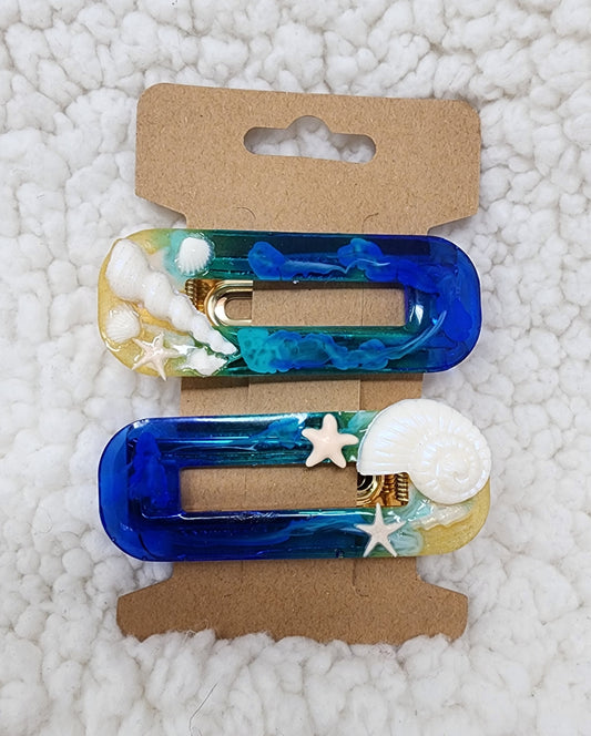 Beach Barrettes