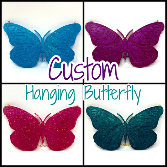 Custom Hanging Butterfly