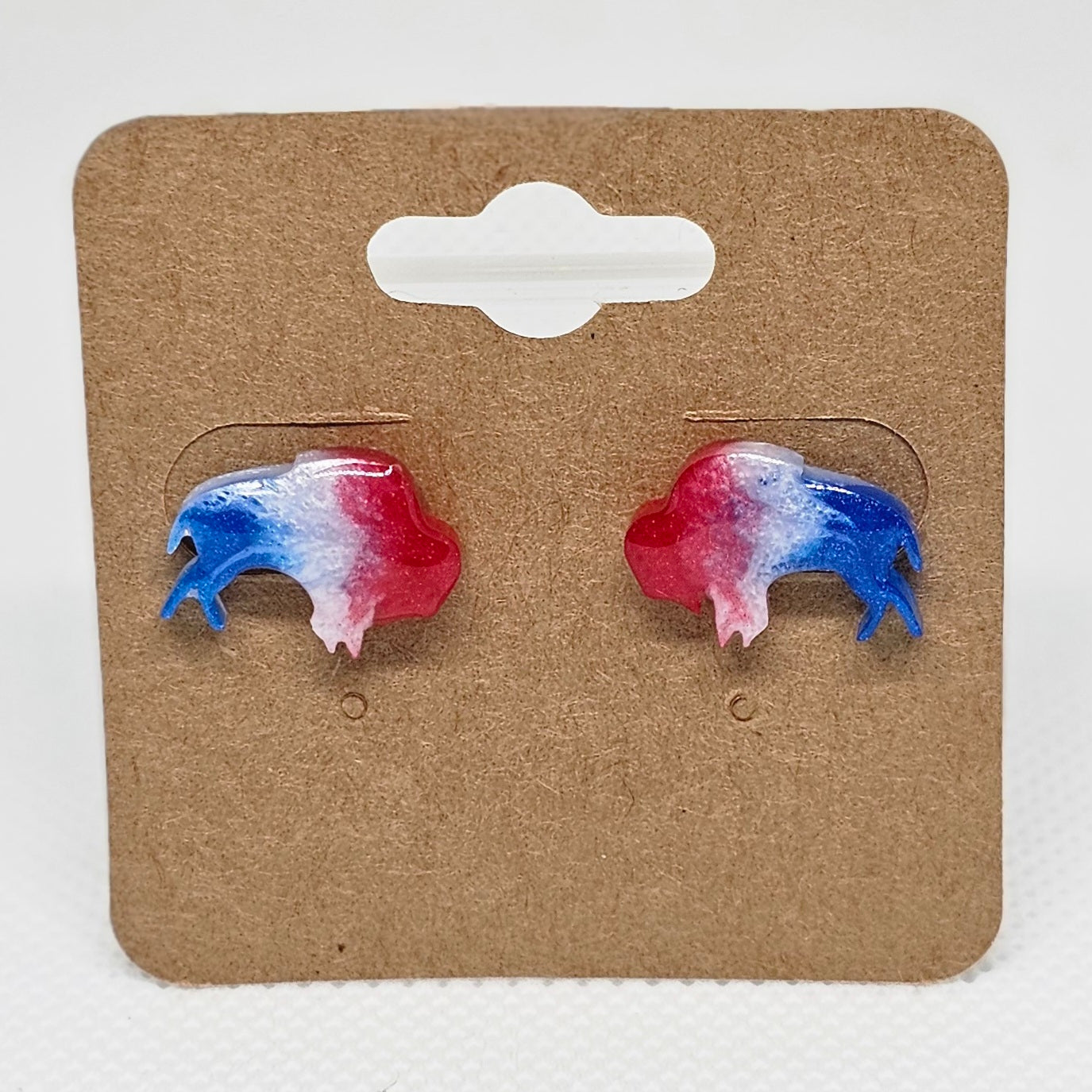 Buffalo Bills Inspired Stud Earrings