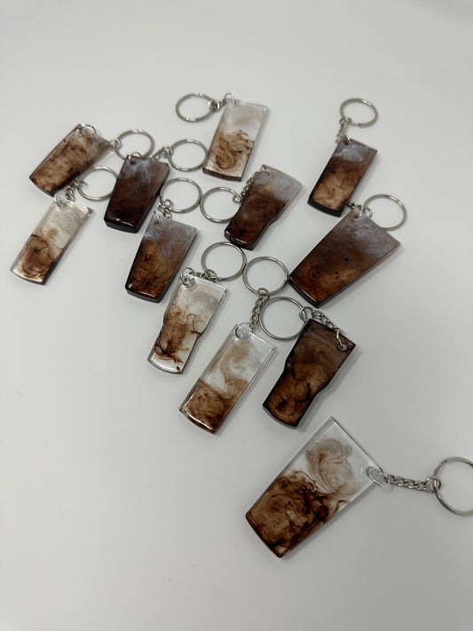 Coffee keychains