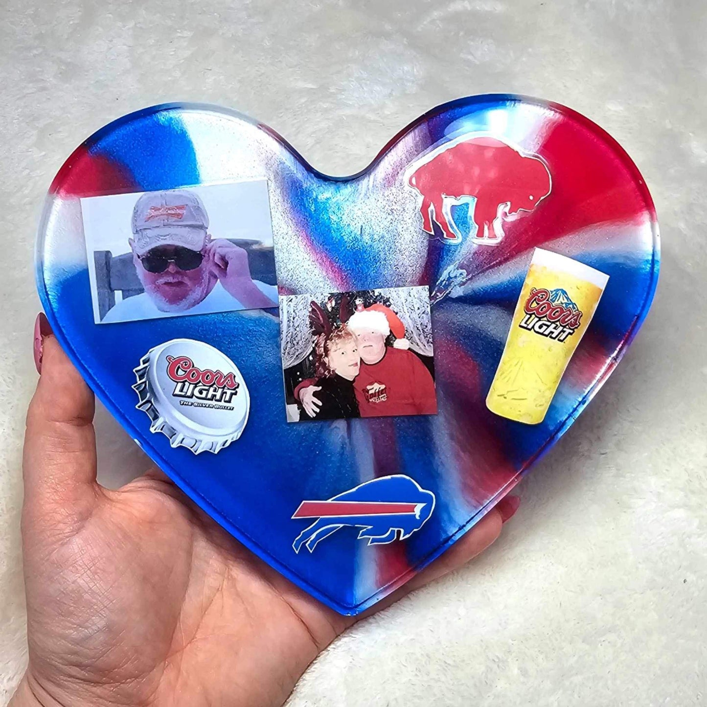 Custom Memorial Heart