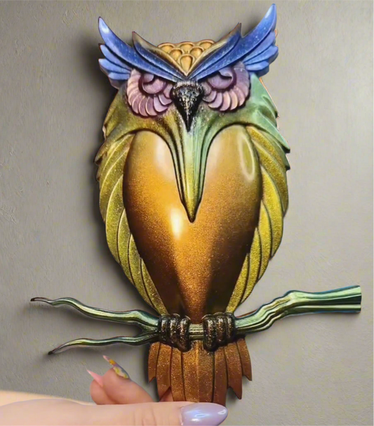 Horned Owl Wall Hanging