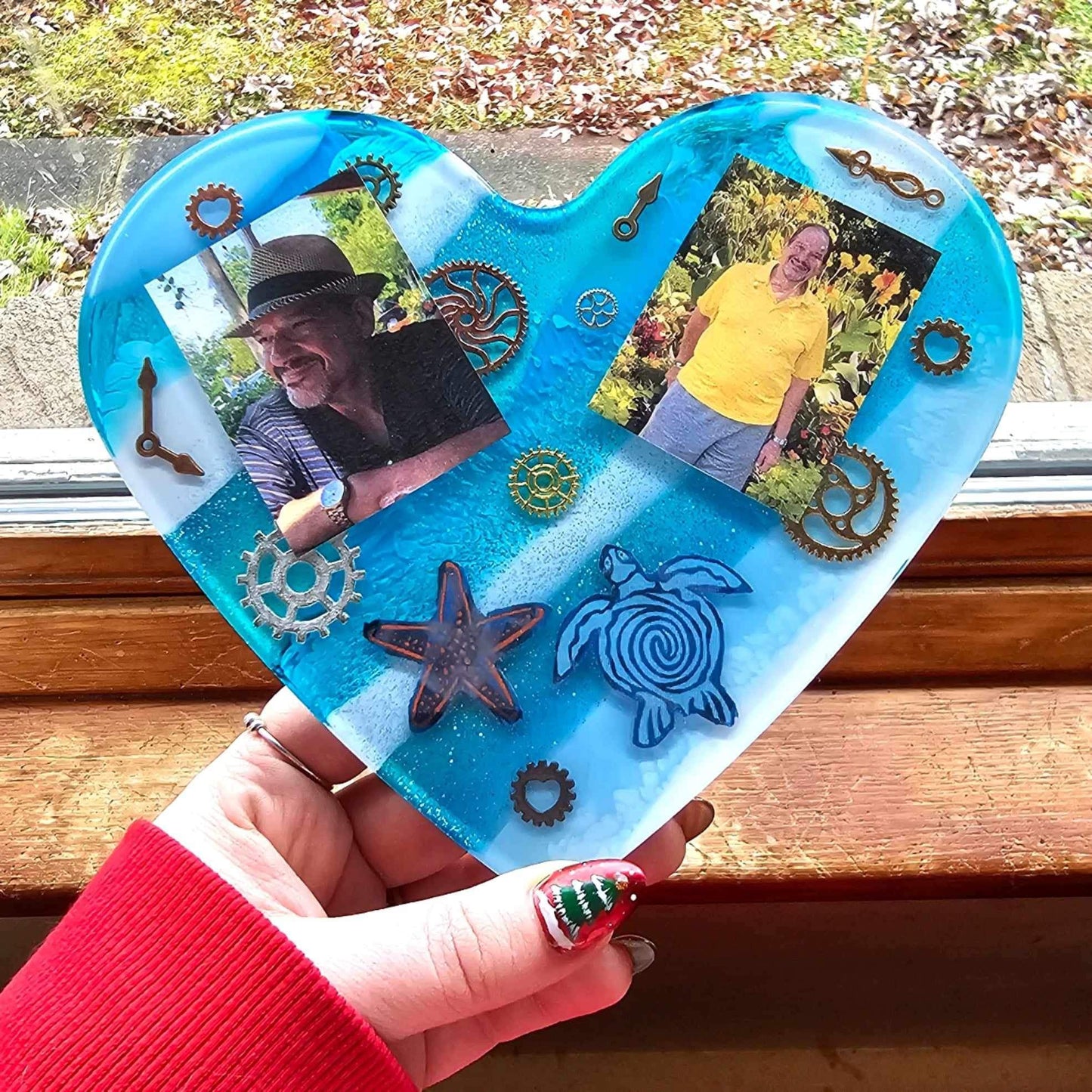 Custom Memorial Heart