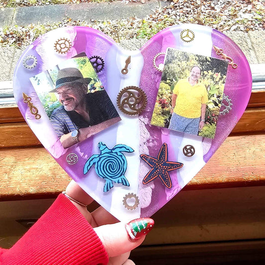 Custom Memorial Heart