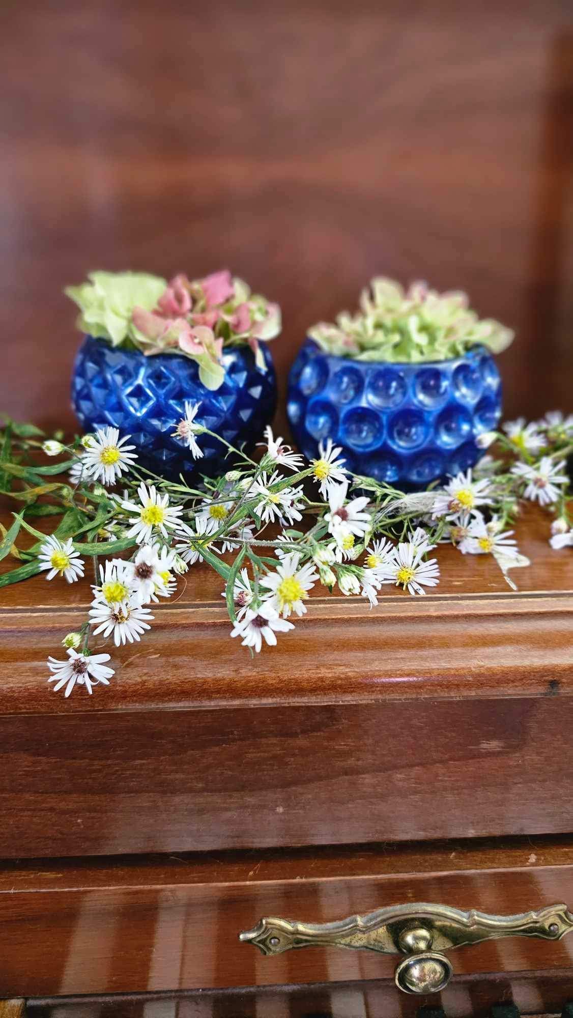 Cosmic Blue Succulent Pots