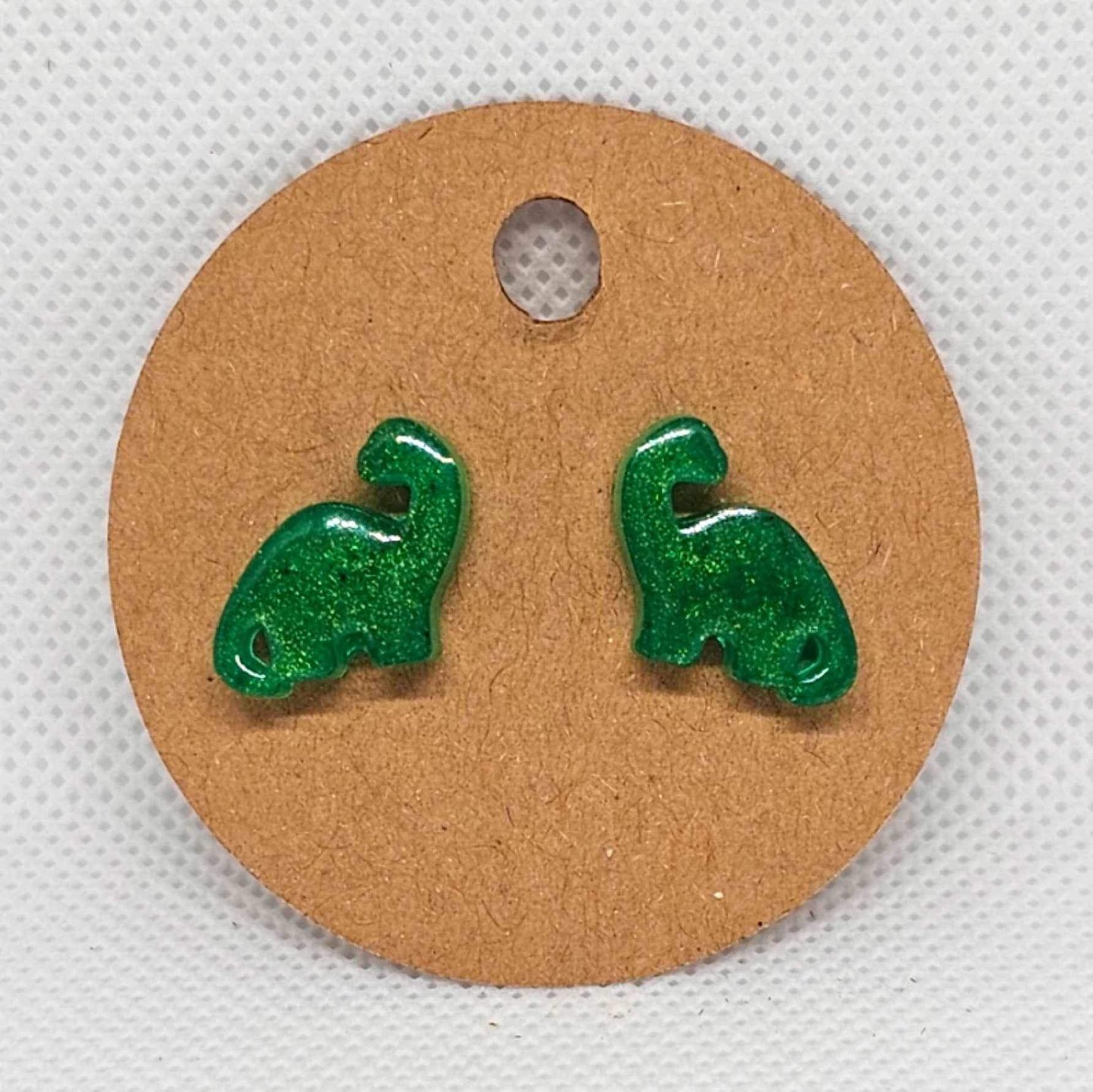 Dino stud earrings