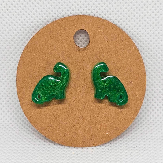 Dino stud earrings