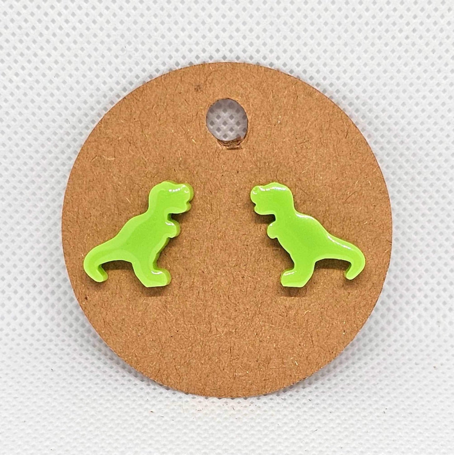 Dino stud earrings