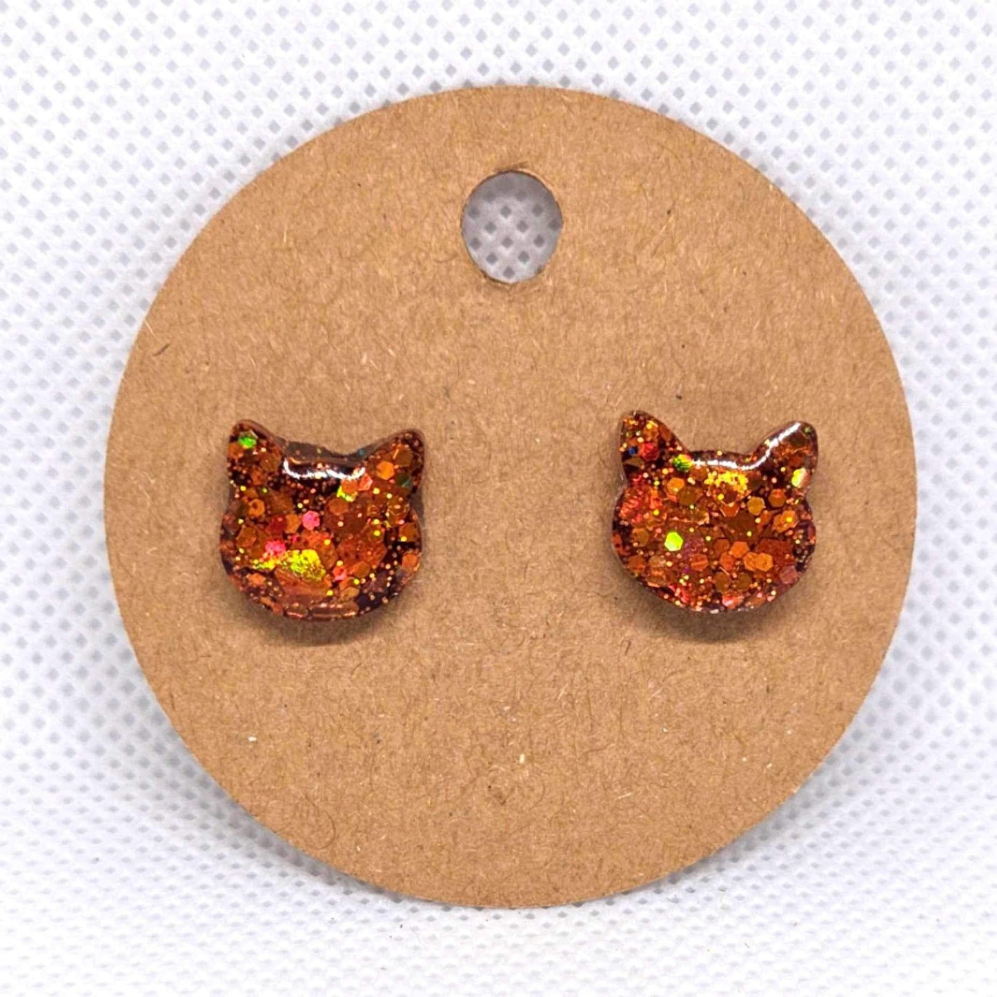 Holiday Cat studs