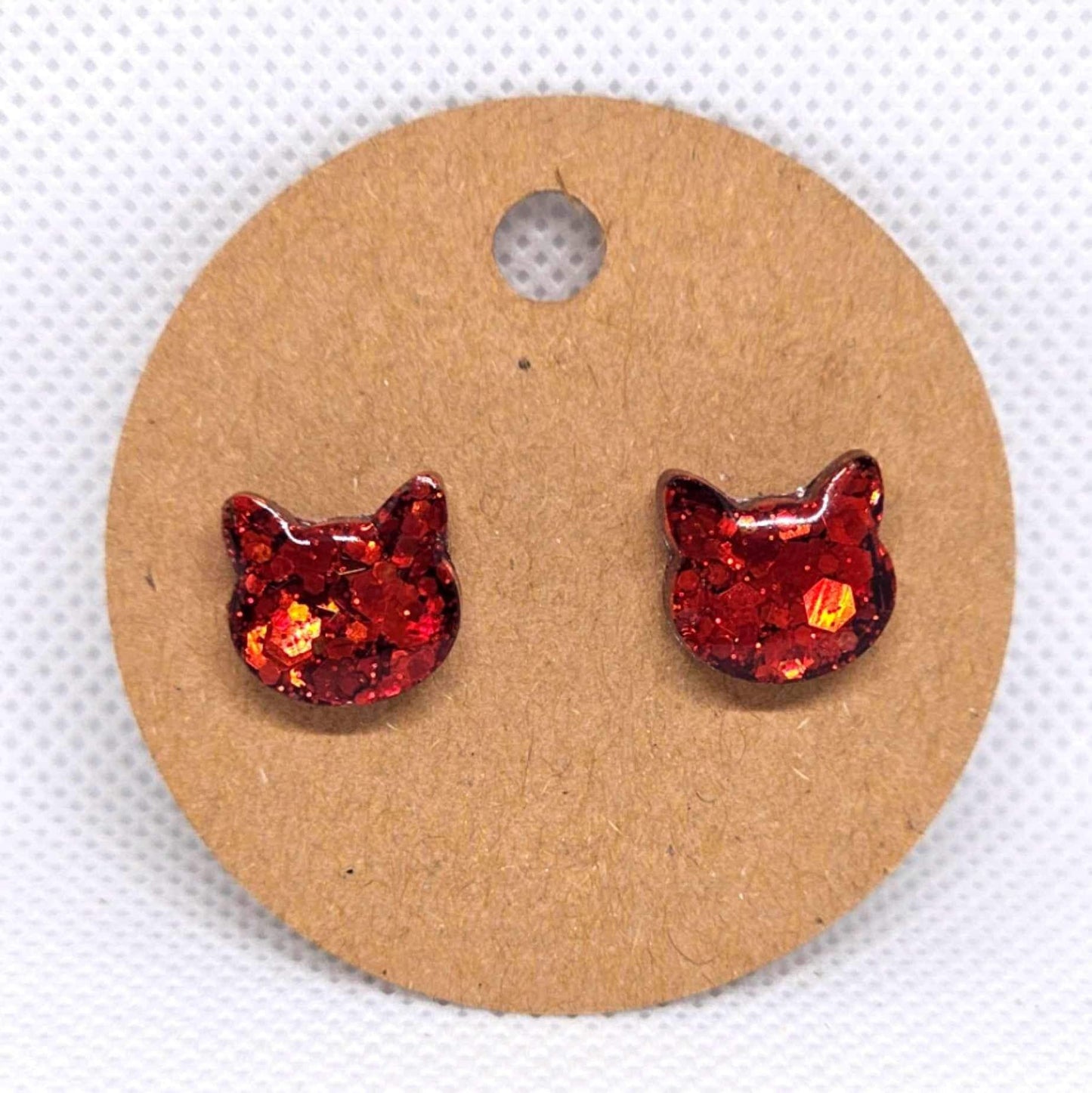 Holiday Cat studs