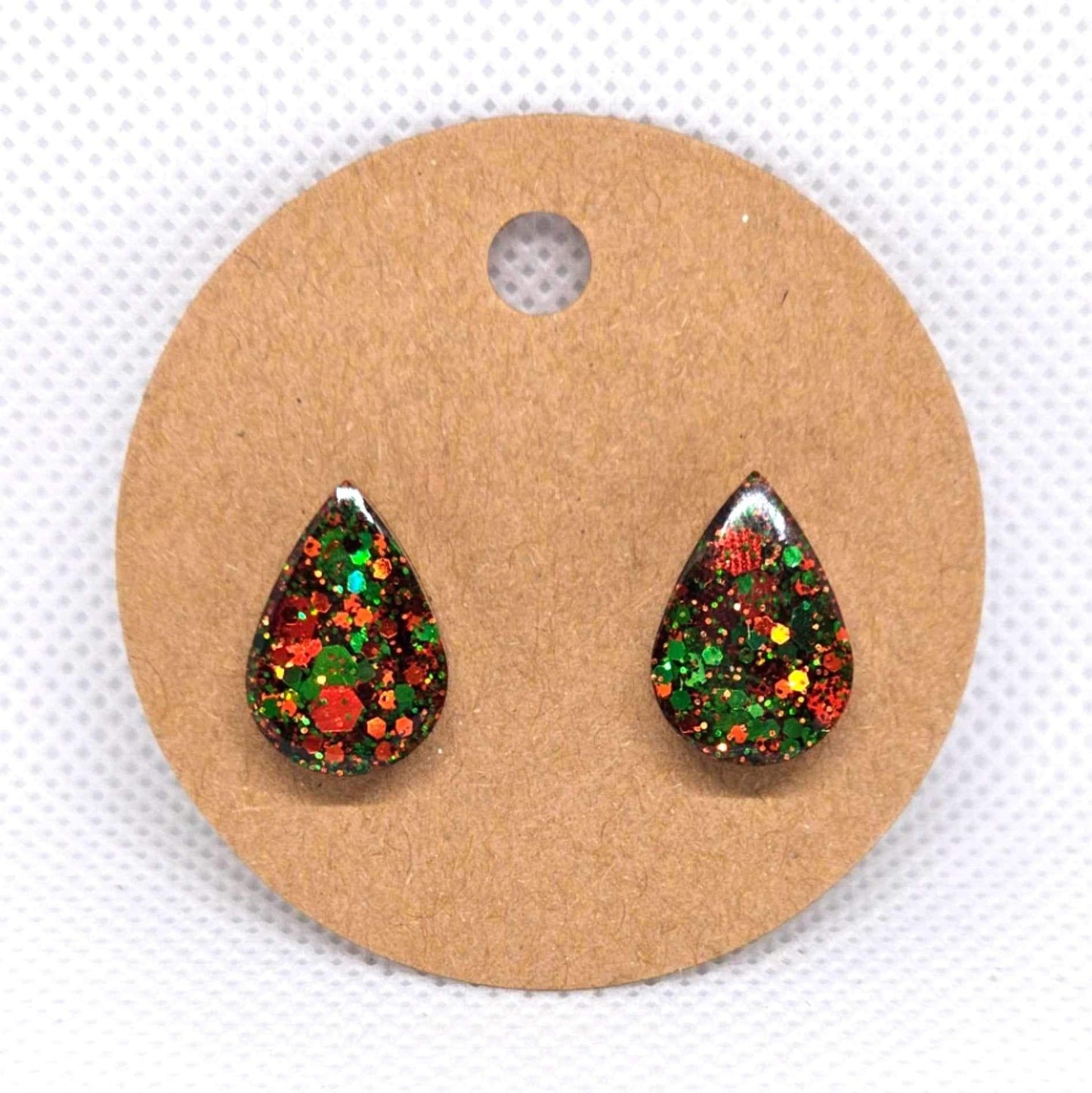 Holiday Teardrop Studs